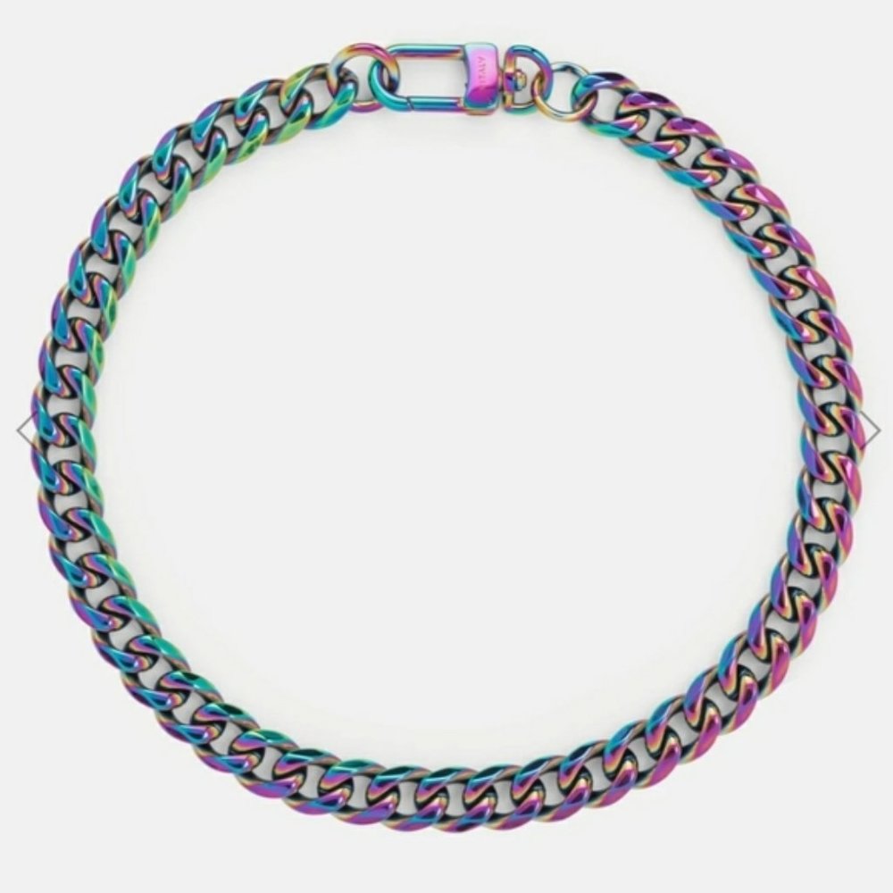 Vitaly transit gasoline unisex chain link necklace